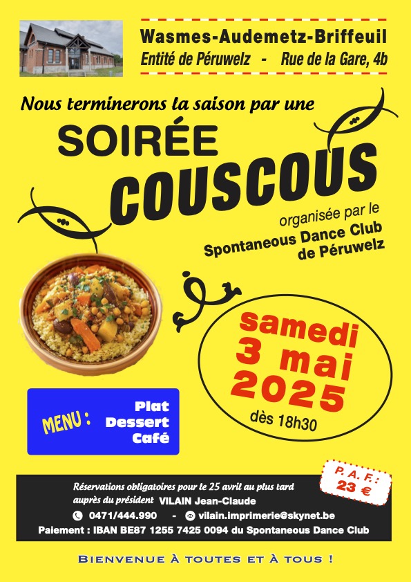 couscous fin de saison 2024-25 Spontaneous